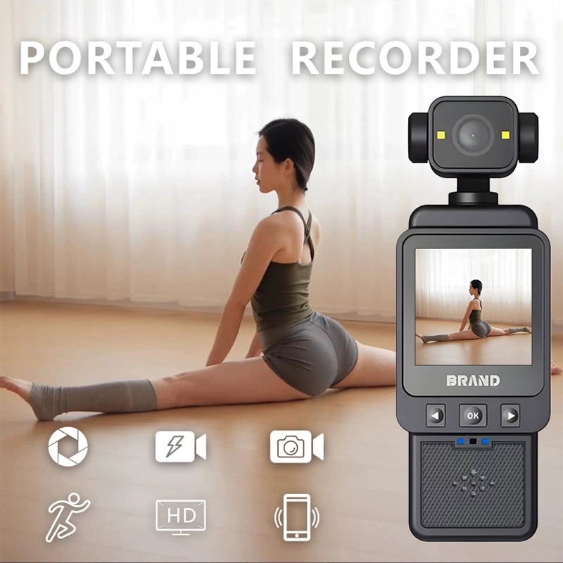 Новый портативный спортивный карманный фотоаппарат 180 градусов вращающийся объектив креативный компактный портативный карманный фотоаппарат