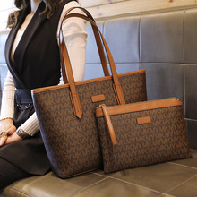 外贸字母真皮包包2025新款时尚大容量单肩高级手提春夏托特大包女