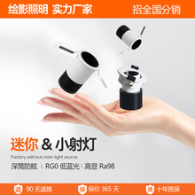 迷你射灯小山丘防眩智能家用酒店展厅全光谱嵌入式cob可调光