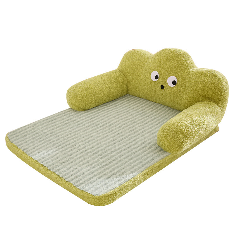 Cojín para perros para mascotas, cálido y engrosado en otoño e invierno, sofá cama extraíble y lavable, sofá cama universal de cuatro estaciones