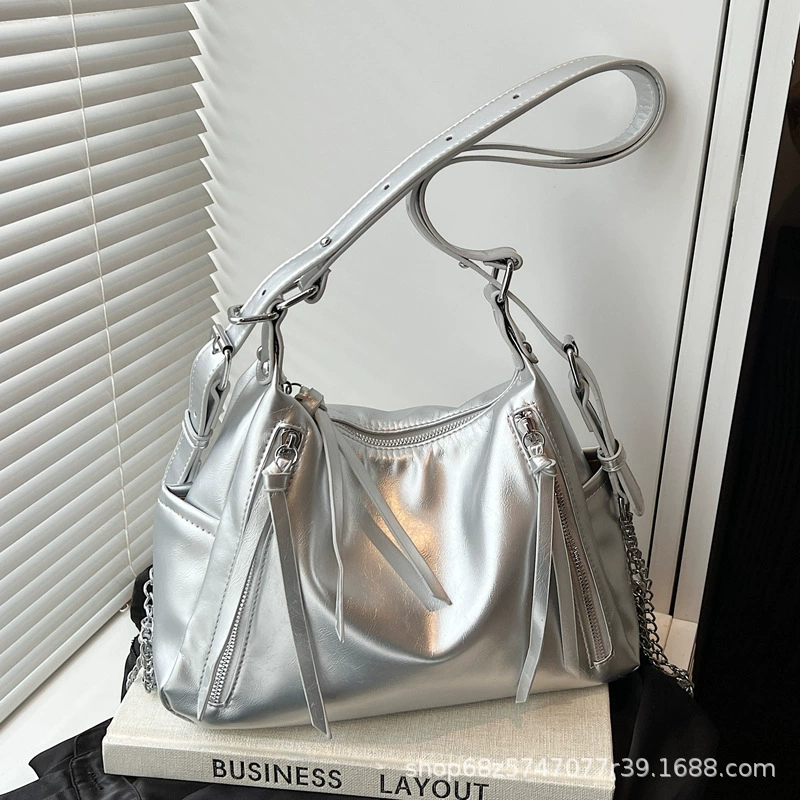 (Cross-border trading), capacious retro handheld one-shoulder bag, shoulder bag, backpack, high-end