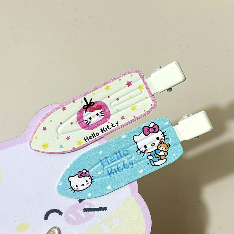 卡通猫咪铲子发夹趣味可爱甜美少女心百搭鸭嘴夹学生刘海碎发夹|undefined