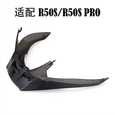 Suitable for R50S R50S Pro Morex Motorcycle Helmet Tail Wing Modification, Colorful Decorative Large Tail Wing with Free Screws