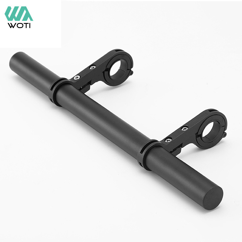 30cm Extension Rack Extension Rack Bicycle Mountain Bike Road Bike Frame Double Pole Aluminum Alloy Bracket Extension Rack