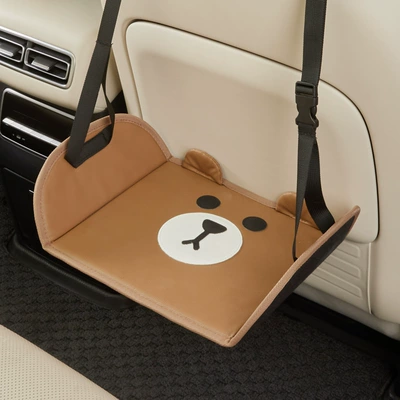 Car Rear Seat Leg Rest for Children, Long-Distance Footrest, Travel Self-Driving Car, Business Rest Artifact, Universal (Car table board) - universal-footrest-for-cars-and-children-single-pack