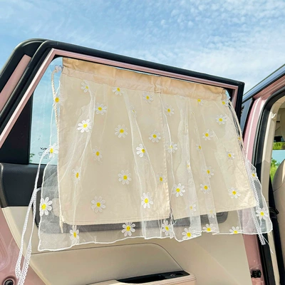 Car Sunshade Side Curtain Suction Cup Car Curtain Baby and Kids Sun Protection and Heat Insulation Car Window Sunshade Sun Protection