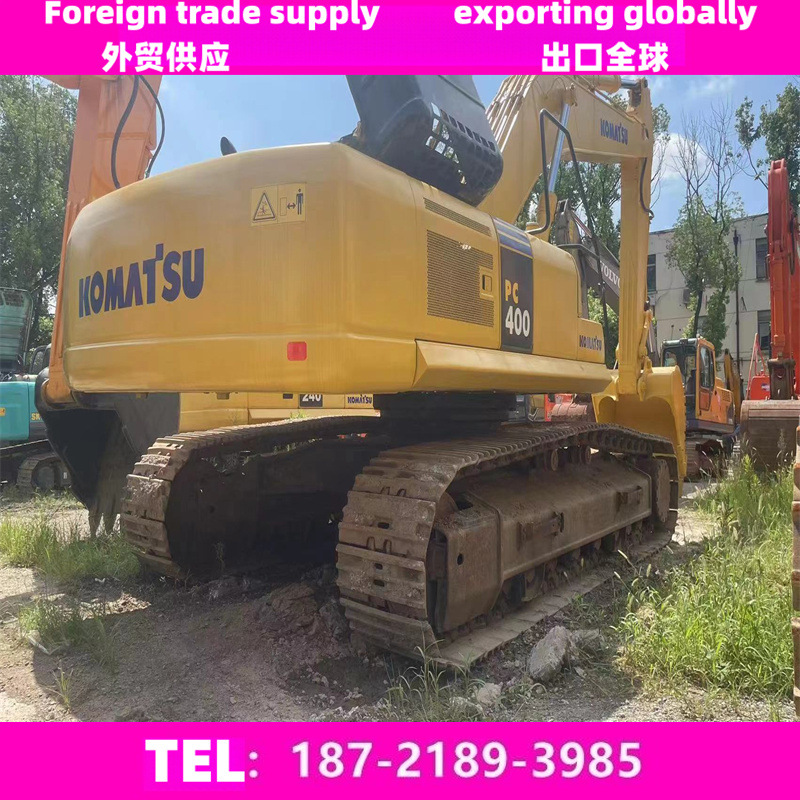 出口二手KOMATSU小松PC400挖掘机  小松40吨二手挖土机