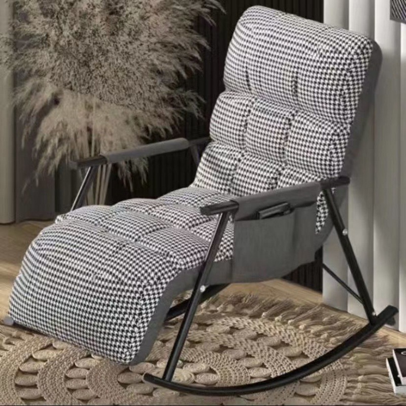 Mecedora para el hogar, balcón, sillón para el almuerzo de ocio, dormitorio de lujo ligero nórdico, sala de estar, sofá perezoso de celebridades de Internet, silla Yaoyao
