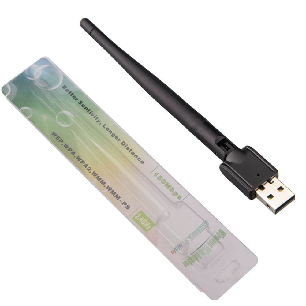 MT7601 USB wireless network card 150M WiFi signal receiving transmitter support set -top box iptv