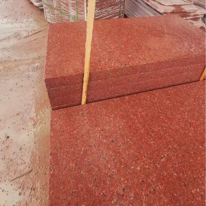 Shidao Hongxiang Red Brown Quartzite Marble Chinese Stone for Building Walls and Floors