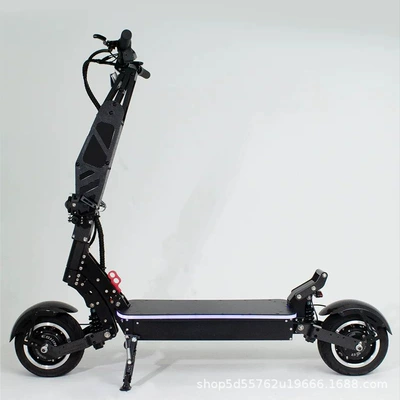 YISHUN dual-drive 72V/6000W off-road Qatlanan elektrik skuterlər