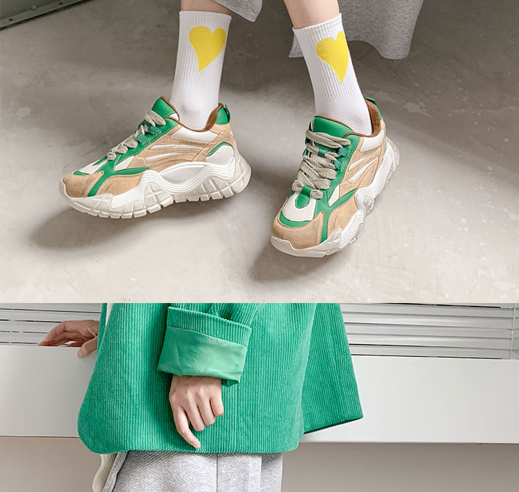 Femmes Style Simple Forme De Cœur Nylon Coton Crew Socks Une Paire display picture 7