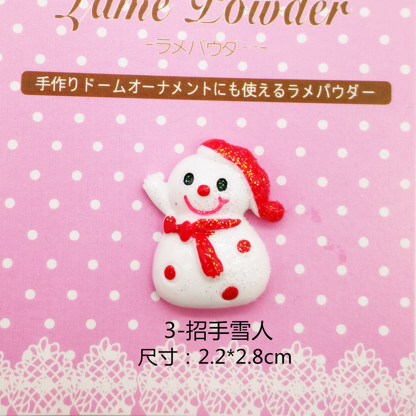 Winter decorative accessory, hairgrip, accessories, DIY 4