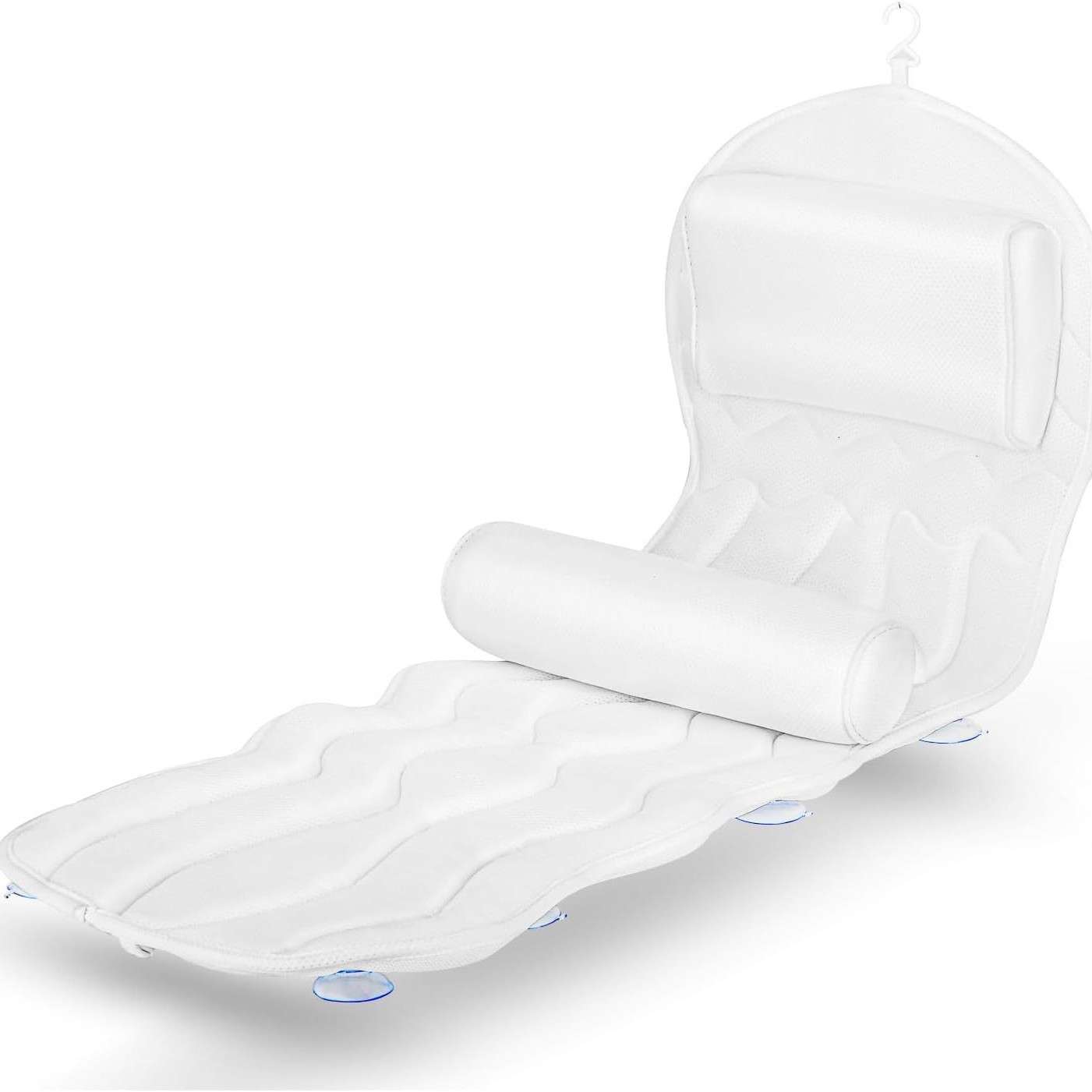 ♔3D Mesh For Cross-border EBay, Bathtub Cushion With Pillow, Suction Cup Quilted Bath Mat_voghion.com