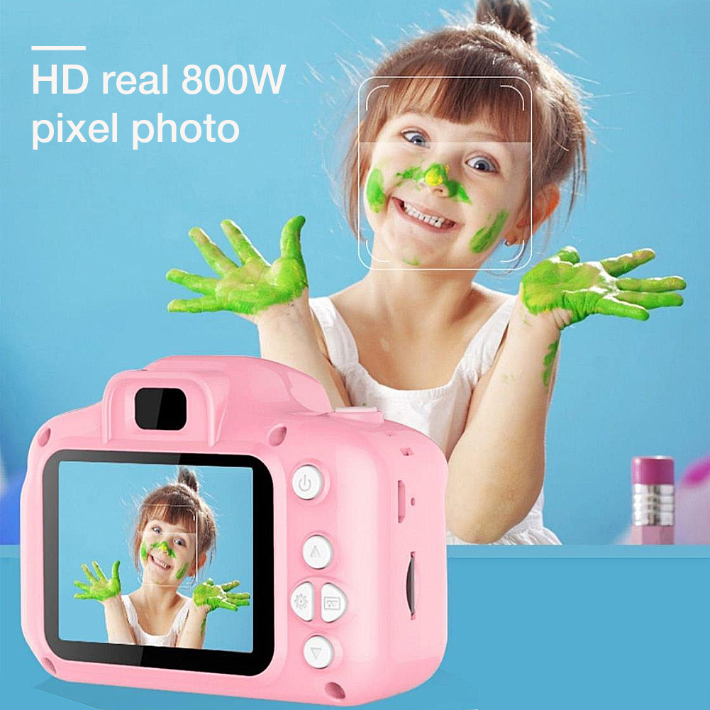 X2 كاميرا رقمية للأطفال الرسوم المتحركة عالية الدقة يمكن التقاط الصور للأطفال ألعاب كاميرا الأطفال المصغرة للأطفال هدايا عيد ميلاد الأطفال display picture 6