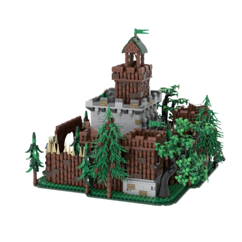 Educational Castle Building Block Model Toy Decoration Set_voghion.com