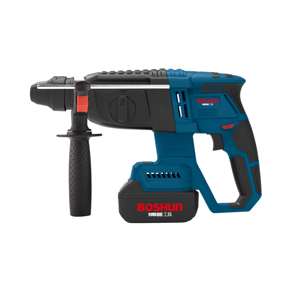 工业级两用冲击电锤无刷大功率手持电锤家用多功能无线便携电镐