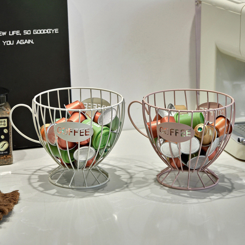 Café nórdico transfronterizo almacenar artefactos de taza de hierro forjado estante de exhibición de bocadillos de dulces tienda de café