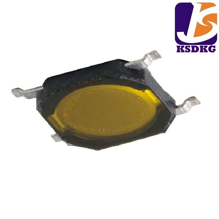 薄膜开关耐高温不锈钢弹片 四脚贴片按键锅仔片轻触开关