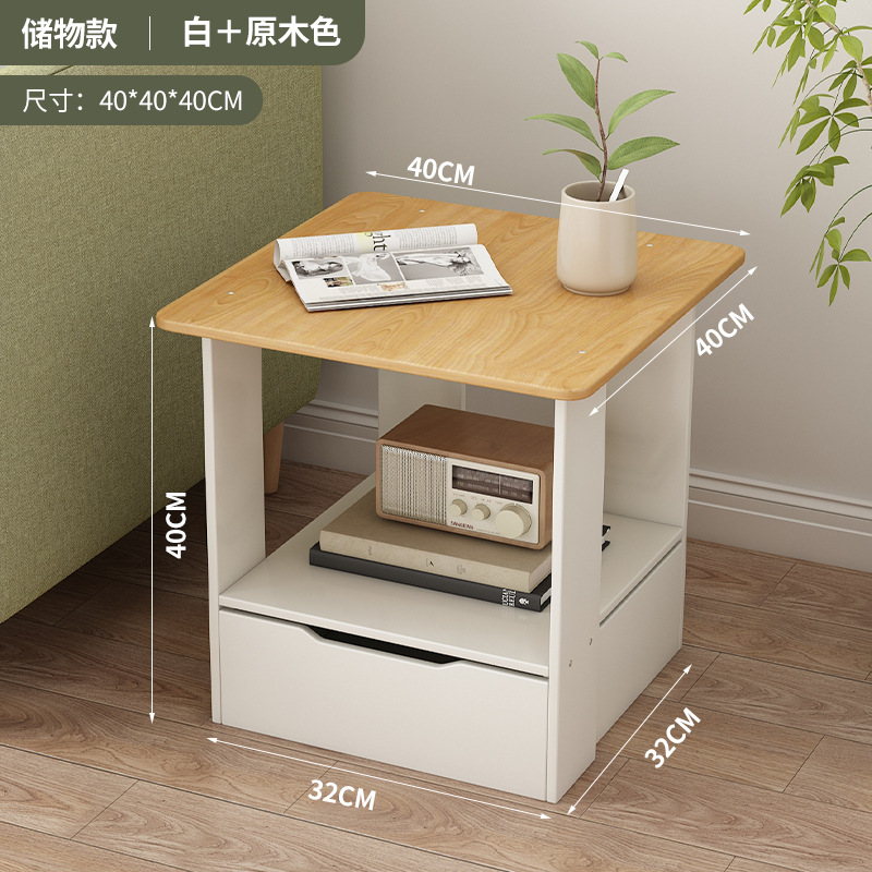 [둥근서랍모형] 밝은색상 40*40*40