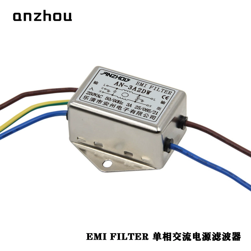 Фильтр питания EMI AN-3A2DW Anzhou 3A, PNF221-G-3A, ET-3A2D23W