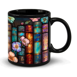 �羳����Book�մɿ����R�˱�Stained Glass��ˮ��Bookshelf