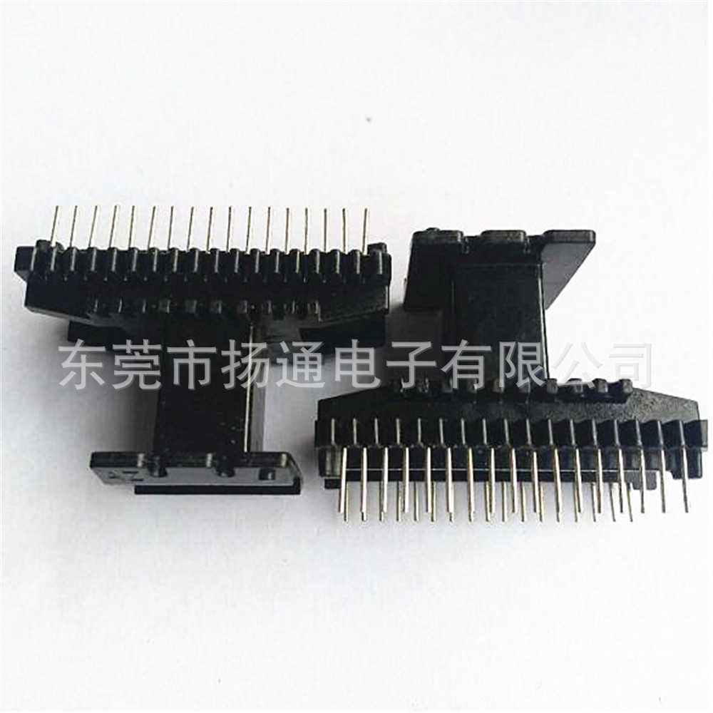 EE33变压器骨架电木骨架EI33高频骨架立式17+17针电源逆变器