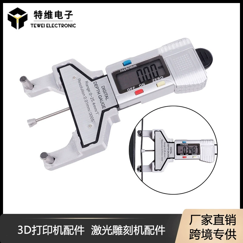 Аксессуары для 3D-принтеров, измеритель натяжения синхронного ремня 2gt, инструмент для измерения регулировки ремня Voron, цифровой цифровой дисплей