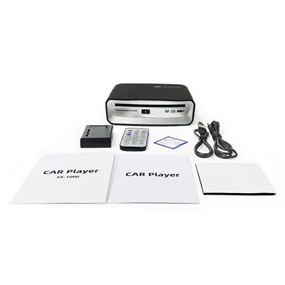 player car dvd disc box | Car DVD player - silver-panel-thick-2800bsx-100-box-supports-original-car-system