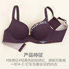 Underwear with letters, wireless bra, bra top for breastfeeding, supporting set, simple and elegant design