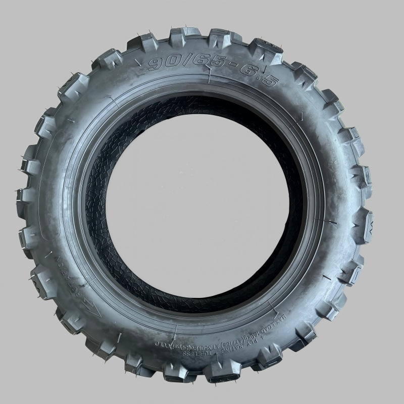 90/65-6.5 electric scooter vacuum tire 11inch off-road pattern thickened wear-resistant snow vacuum tire