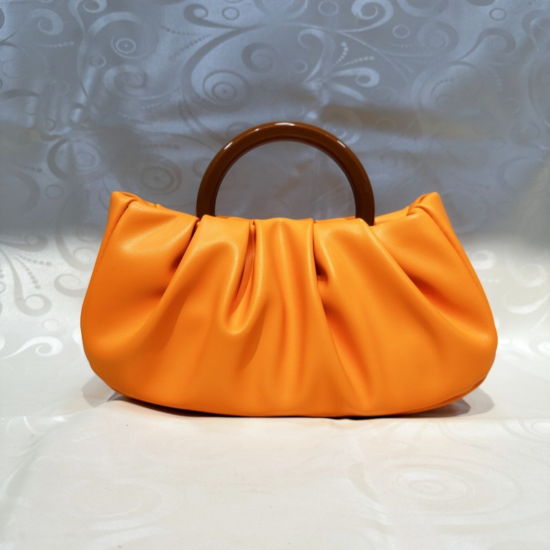 198g Weight Polyester Lining Material Magnetic Buckle Closure Type Top Handle Strap Type Evening Bag Bags Type Casual, Party, Shopping Occasion Pu Leather Material Solid Color Pattern All Seasons Season Women's Gender Elegant Style Cloud Shape Shape Gold Silver Green Pu Leather Solid Color Cloud Shape Evening Bags 20
