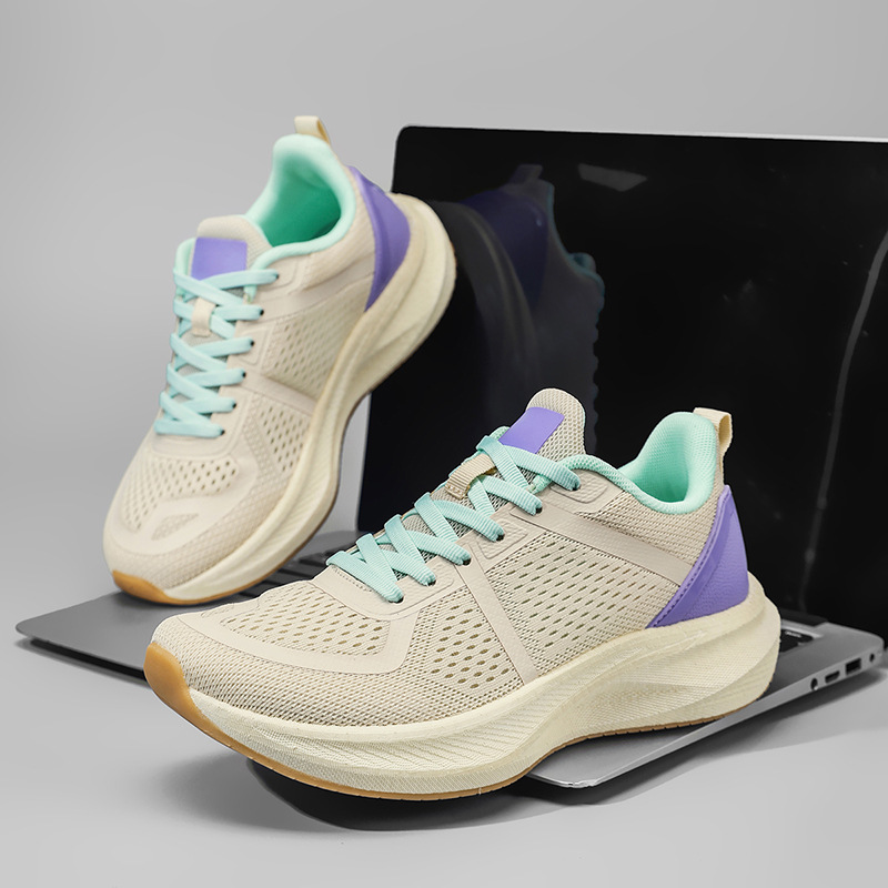 Nuevos zapatos de cabeza ancha para hombres de verano transpirables para correr ocio zapatos deportivos de cabeza grande para aumentar la altura de los pies anchos