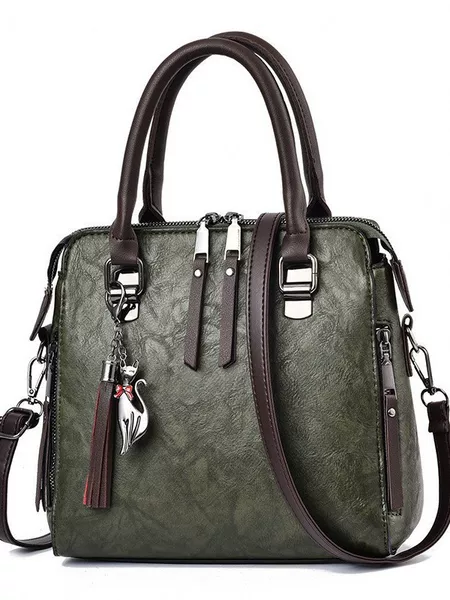 Cross-Border Women's Bags 2026 New Trendy Fashion Retro Tote Bag Large Capacity Light Luxury Handbag Dropshipping