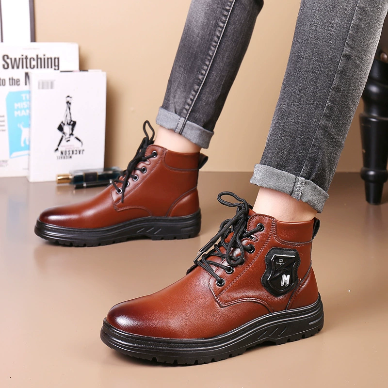 Ботинки-ankle (Мартенсы) повседневные для отдыха, легкие, размеры 38–43