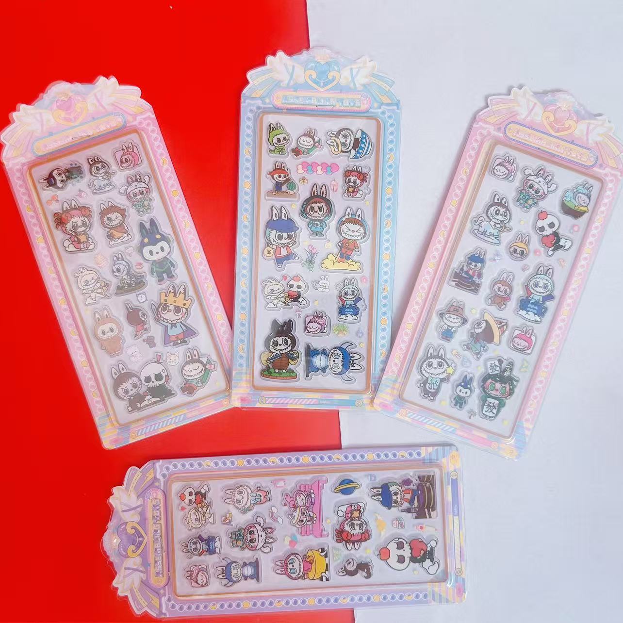 サンリオステッカー 高品質 クロミ シェイクウォーターステッカー 子供DIYデコレーション 小さな模様ステッカー