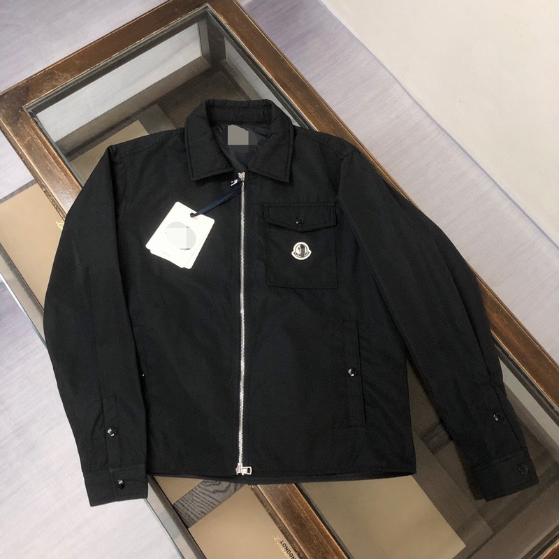 正确版mon蒙家男士抽绳连帽上衣服运动减龄休闲风衣外套专柜同款|undefined