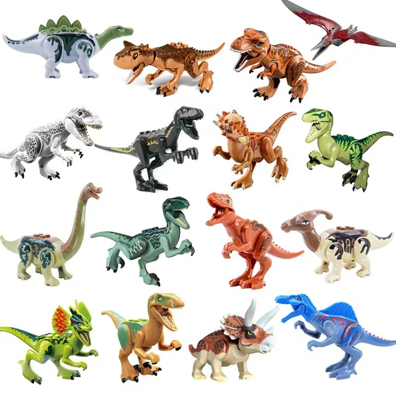 卸売ジュラ紀恐竜大型ブラキオサウルス ヘビクラン エラプティドン ティラノサウルス レックス世界組み立てビルディング ブロック|undefined