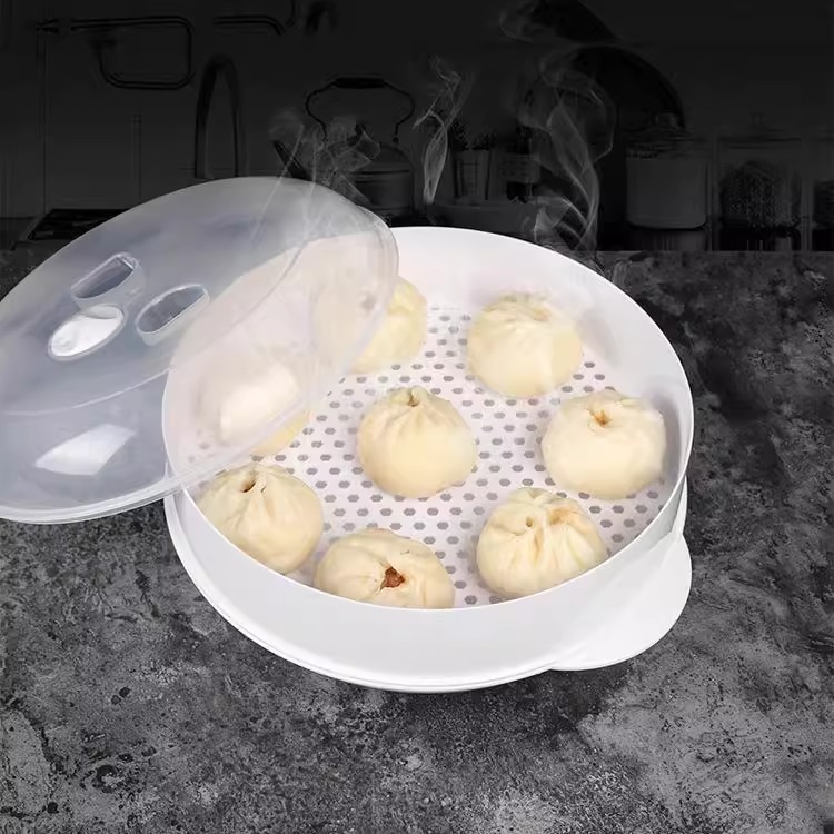 微波炉蒸笼蒸盒热馒头神器多层容器蒸米饭的碗多功能加热专用器皿|undefined
