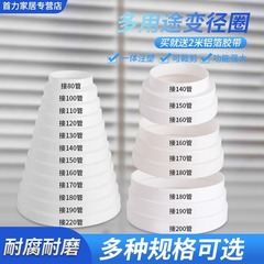 レンジフード排気管変径リング排気管サイズ変換継手厨房煙道管逆止弁変径器