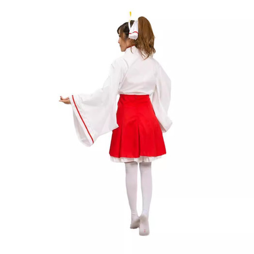 Anime Youkai x Maid SS Byakugouin Reikon no Kosode Costume Full Woman's Costume, One-Time Shipping