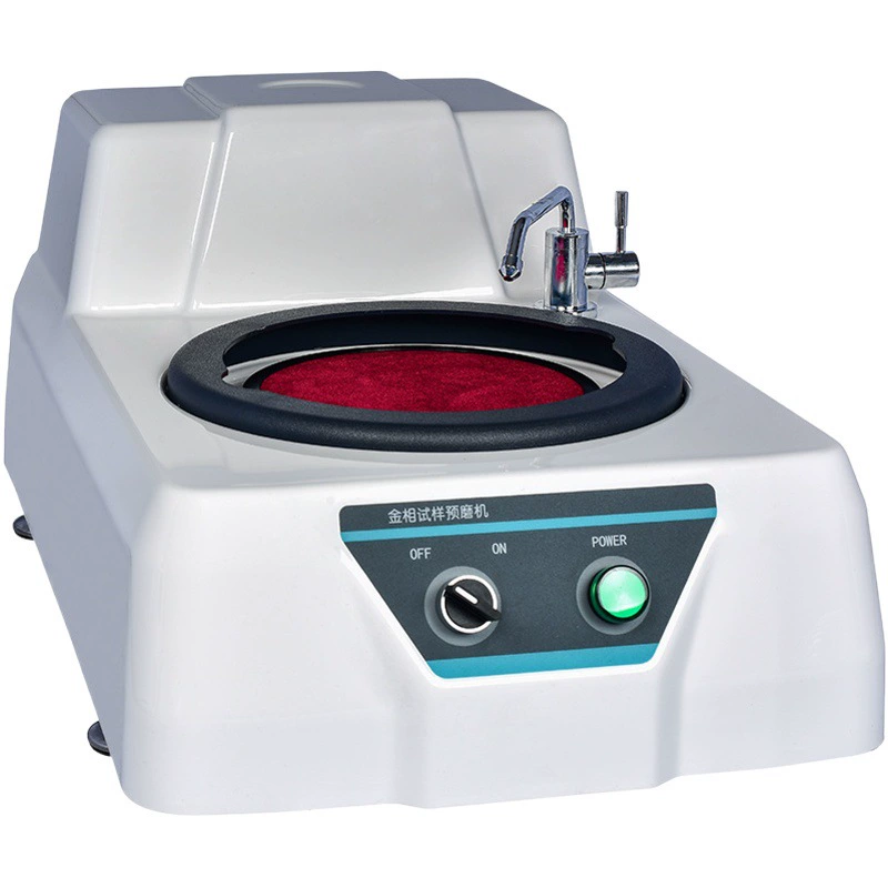 Шанхай M-1 однопластинчатая металлографическая полировальная машина для образцов безэлектродная настольная металлографическая полировальная машина с переменной скоростью металлографический предварительный шлифовальный станок