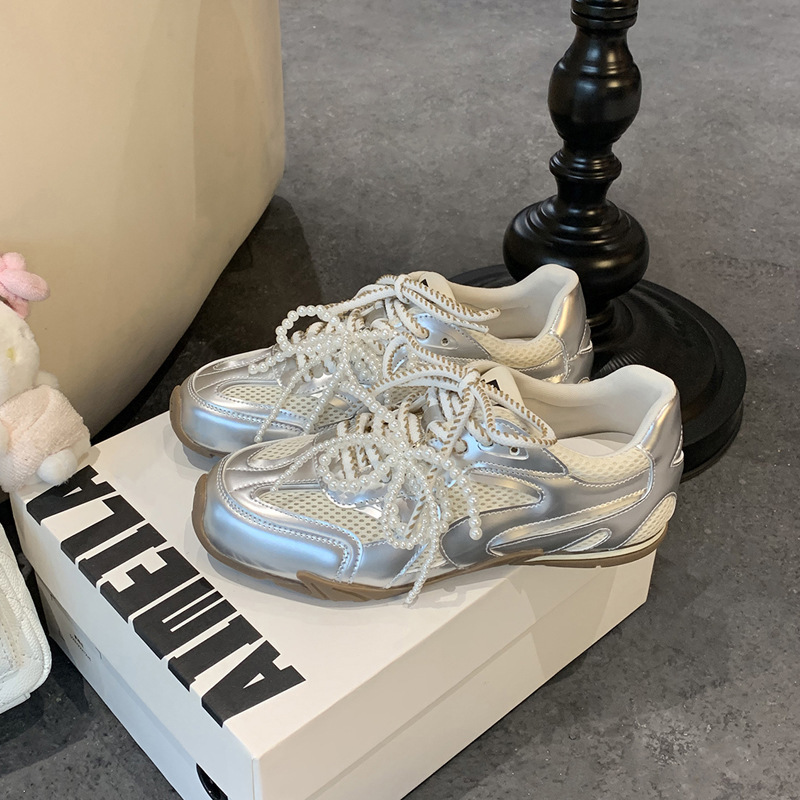 Grape mother with in stock leather increased pearl ballet virtue training shoes casual women's shoes plus size 41-43 Grape mother with in stock leather increased pearl ballet virtue training shoes casual women's shoes plus size 41-43
