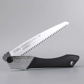 日本进口红狐狸折叠锯修枝锯木工 手工锯子户外露营手锯野营