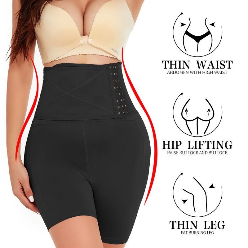 Fábrica de suministro directo de Europa y América cintura alta abdominal sexy panty