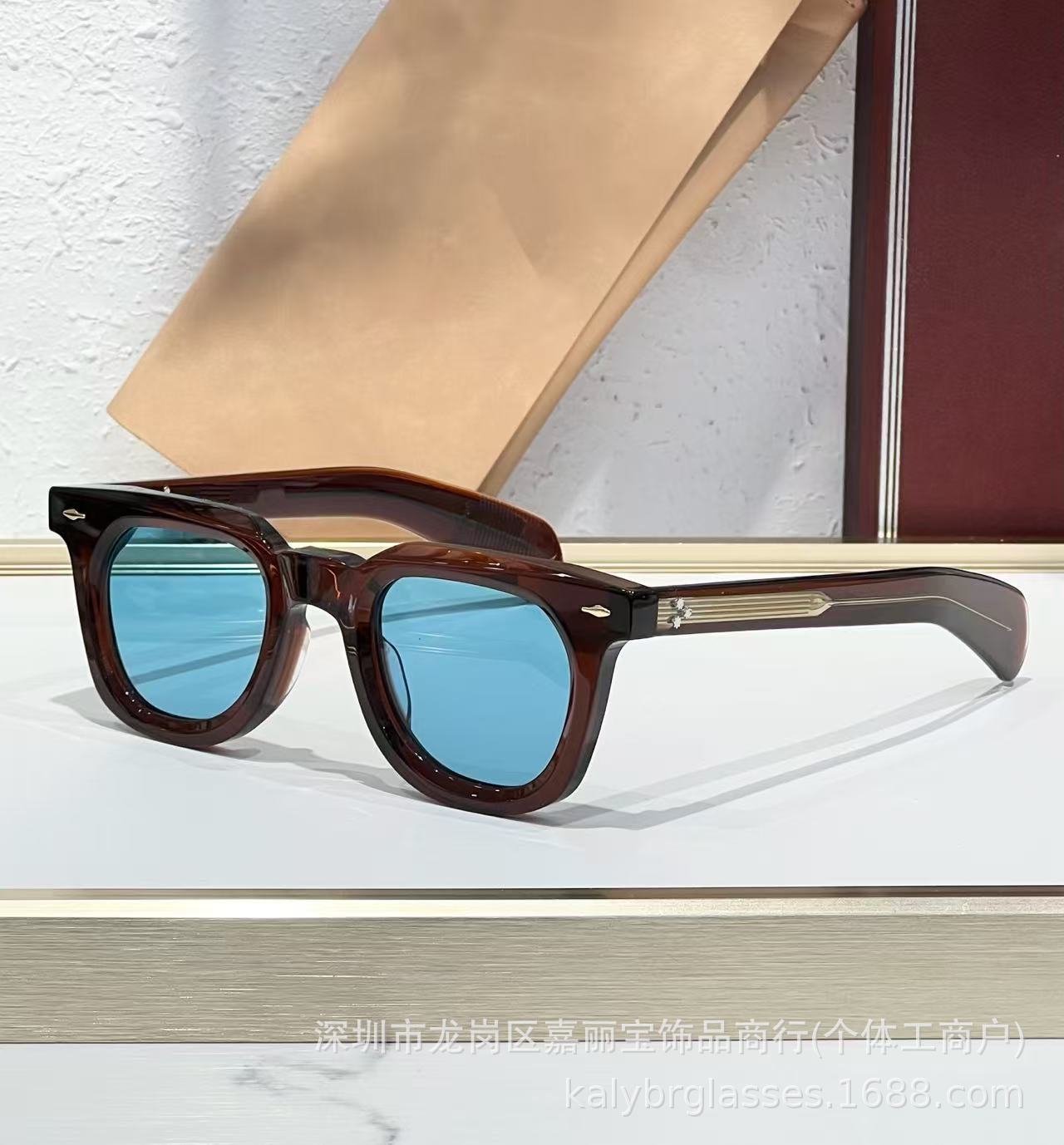 카투 프레임 블루 필름