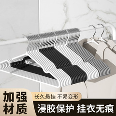 成人加粗衣架家用挂衣无痕挂钩防滑衣服撑子学生宿舍加厚晾衣衣柜