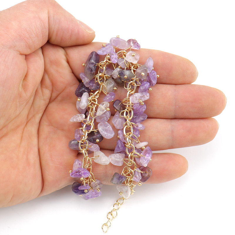 Fashion Irregular Crystal Beaded Bracelets 1 Piece