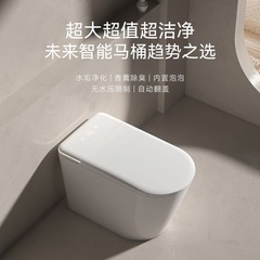 家用即热烘干座便全自动翻盖虹吸坐便器双水路语音一体式智能马桶