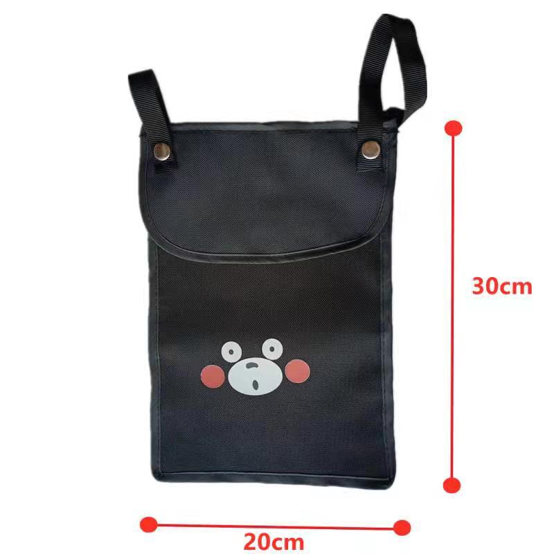 Coche eléctrico de lona colgante bolsa delantera no impermeable bolsa de almacenamiento batería coche motocicleta bolsa de almacenamiento
